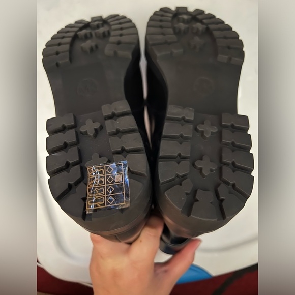 Michael Kors black combat boots - Picture 7 of 7